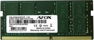Afox AFSD416FH1P 16 GB 2666 MHz DDR4 Ram kullananlar yorumlar